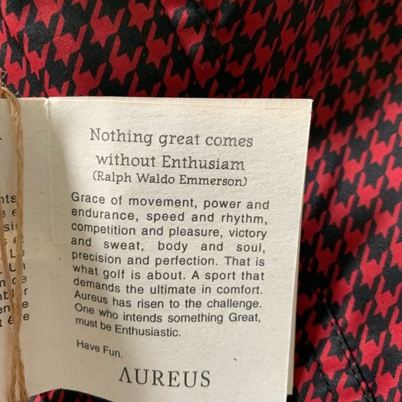 NWT SZ L Golf jacket (AUREUS) - Picture 6 of 9